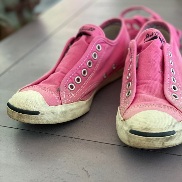 Jack Parcell pink canvas sneakers size 7 - Picture 4 of 9
